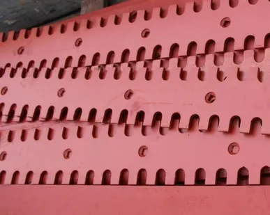 фото Нож средн. ОСА-00.00.010 зубчатый 600х180х20 (Ст. 45) на дорожную технику КДМ