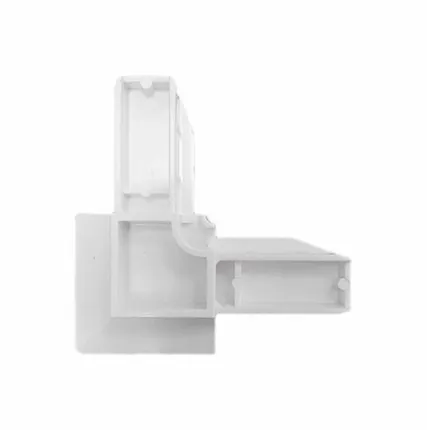 Фото №0 Уголок соединительный для профиля "крыло", белый