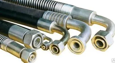 фото Рукава высокого давления. Фитинги и муфты обжимные для РВД