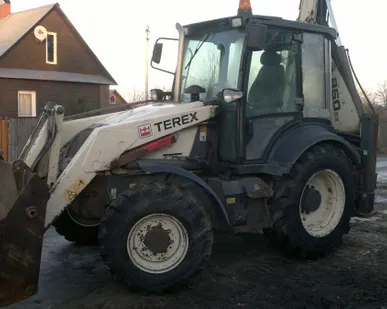 фото Аренда Экскаватор-Погрузчик TEREX-860. ГИДРОМОЛОТ. есть.