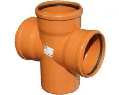 фото Крестовина 110х110х110х87* наружная