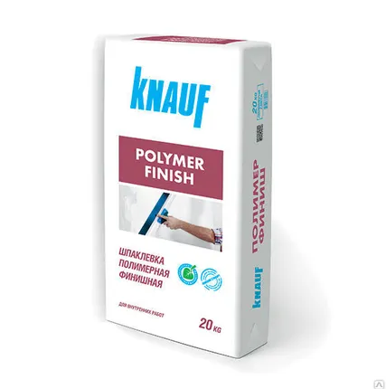 Фото №0 Финишная полимерная шпаклевка «КНАУФ  ПОЛИМЕР-ФИНИШ», 20 кг