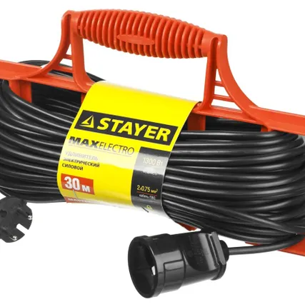 Фото №0 Удлинитель электрический на рамке 30 м Stayer 55018-30_z01