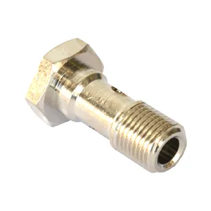 Фото №0 40738V - Пустотелый винт (высокий) наруж. резьба G3/8", без уплотнений