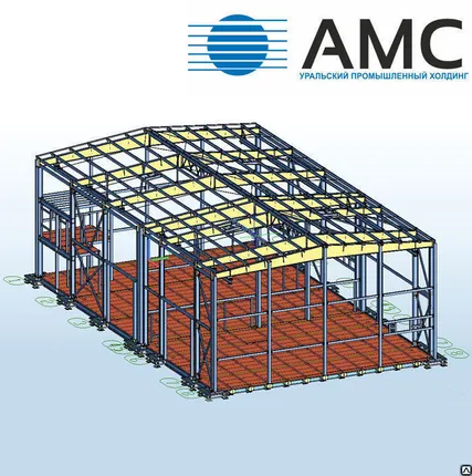 Фото №0 Производственные здания и сооружения из металлоконструкций