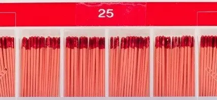 Фото №0 Штифты гуттаперчевые №25 (120шт) Медента