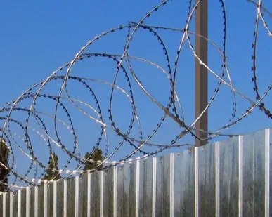 фото Колючая проволока для забора Екатеринбург