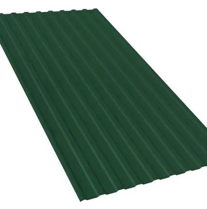 Фото №0 Профнастил МП 20 RAL 6005 Зелёный 0,45 мм