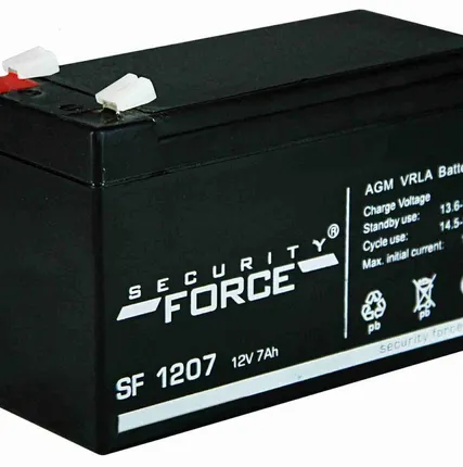 Фото №0 Аккумулятор SF 12В/7 А/ч (АКБ SF 1207)