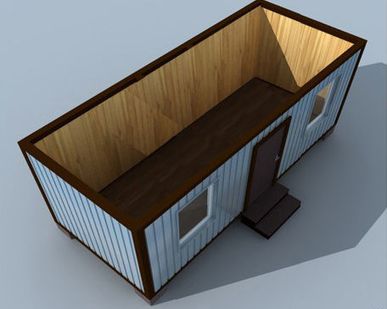 фото Блок-контейнер 6,0*2,4*2,4м "Распашонка"