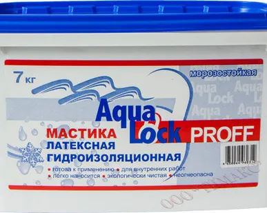 фото Гидроизоляционная мастика “ AquaLock PROFF” (морозостойкая)