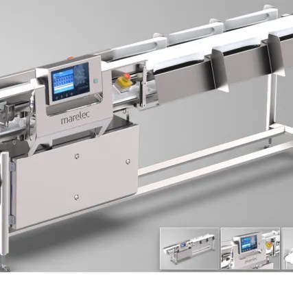 Фото №0 Компактный грейдер Marelec для сортировки мяса, птицы, рыбы по весу в Москве