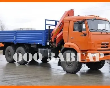 фото КАМАЗ 43118 с манипулятором PALFINGER PK 15500 A