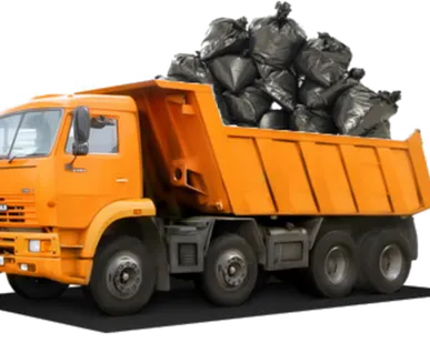 фото Вывоз строительного мусора с грузчиками КАМАЗом