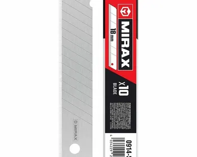 фото Лезвия для ножа 18мм (10шт.) MIRAX