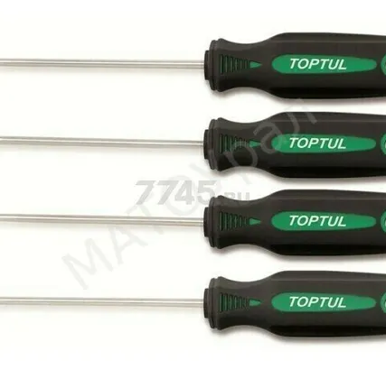 Фото №0 Набор крючков 4шт TOPTUL (GAAR0401)