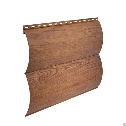 Фото №0 Сайдинг металлический WoodStock (под бревно)