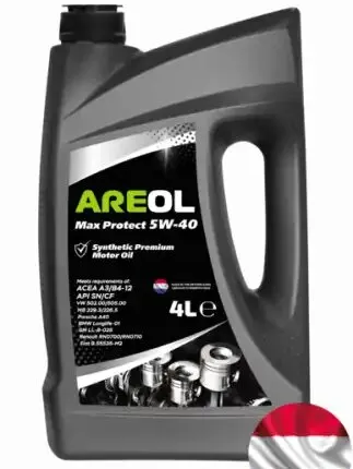 Фото №0 Моторное масло AREOL Max Protect 5W40AR010 5W-40 синтетическое 4 л