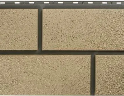 Фото №0 Фасадная панель Камень Неаполитанский (слоновая кость)