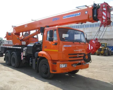 фото КС 55713-1К-2 автокран 25т (КАМАЗ-65115) Евро-4