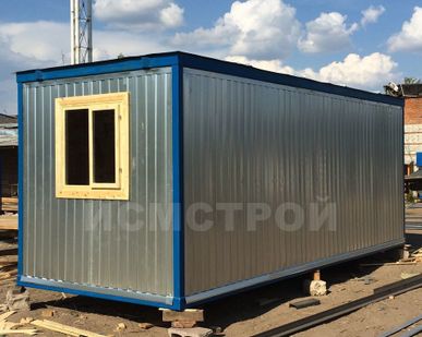 фото Вагончик металлический 6х2.4