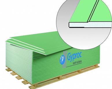фото Гипсокартон Gyproc (9,5мм влаг.)