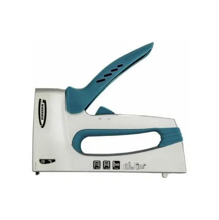 Фото №0 Степлер мебельный регулир., алюм.корп.,тип скобы 13,53,300, 6-16 мм Gross