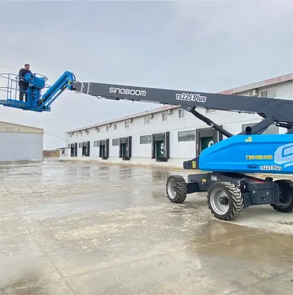 Фото №0 Аренда телескопического подъёмника