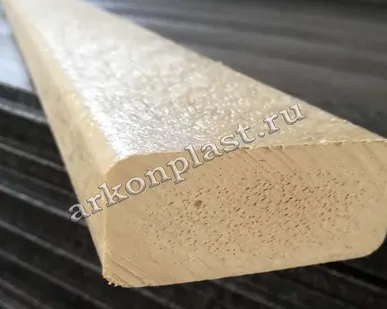 фото Пластиковая доска для лавочек 30х70х1500 светлая