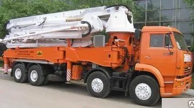фото Автобетононасос 581542 АБН-120/42 шасси КАМАЗ-65201