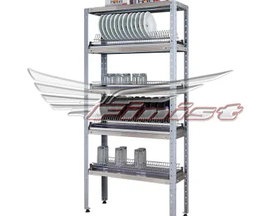 фото Стеллаж для сушки посуды СтПБп 925*300*1600/2000