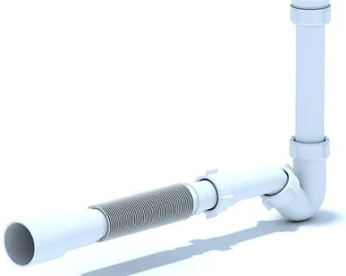 фото Сифон для биде Ани Пласт белый BD1016