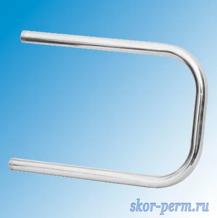 Фото №0 Полотенцесушитель П-образный 32х50 см, нержавеющая сталь