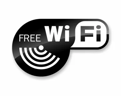фото Наклейка Free Wi-Fi