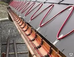 фото Монтаж греющего кабеля