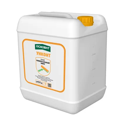 Фото №0 Грунт ОСНОВИТ УНКОНТ ЛЮКС LP51 А (Т-51), 10 л