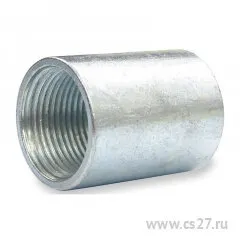 Фото №0 Муфта ст. Ду-15 оцинкованная