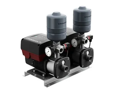 фото Насосная установка повышения давления Grundfos CMBE TWIN 3-62 Schuko