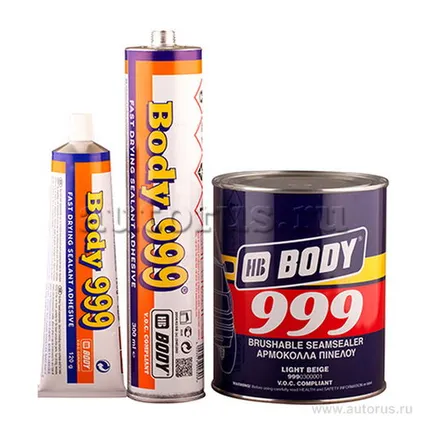 Фото №0 Герметик Body 999 (0,3л) BODY 9990300000