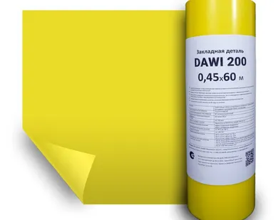 фото Закладная деталь для каркасных конструкций DAWI 200, 0.45х60м