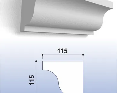 фото Карниз (лепнина) К010