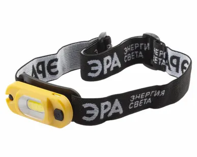 фото Фонарь налобный аккум. ЭРА Практик GA-801 3Вт COB