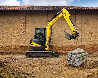 фото Мини-экскаваторы New Holland E50B SR