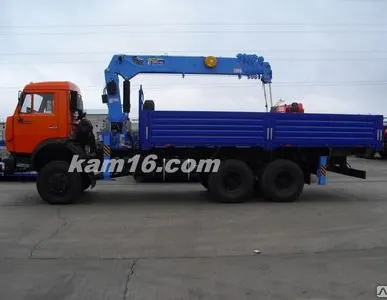 фото КАМАЗ 53229 с манипулятором DongYang Донг Янг SS1926 7 тн.
