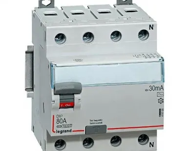 фото УЗО 4Р 25А 30мА DX3 Legrand