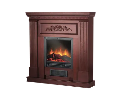 фото Камин с декоративным порталом (комплект) Electrolux EFP/S- 1018WCR дерево