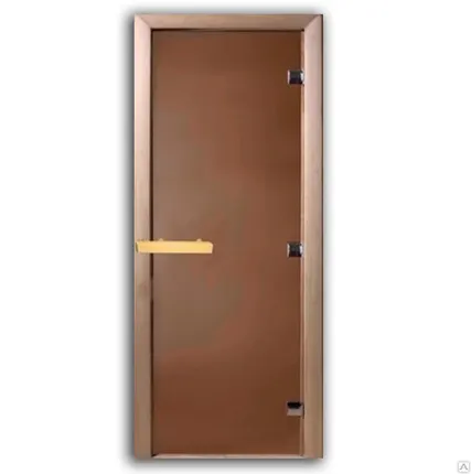 Фото №0 Дверь бронза матовая 3 петли