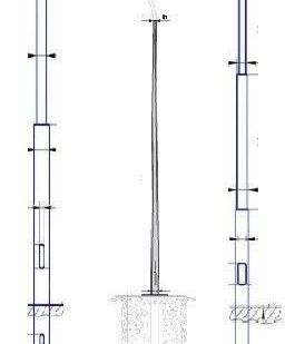 фото Опора освещения ОТ3ф-10,0