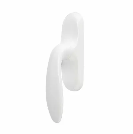 Фото №0 Ручка оконная без блокиратора, Европаз, 2 пакета, бел. RAL9016