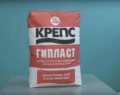 фото Шпаклевка Крепс Гипласт 20 кг
